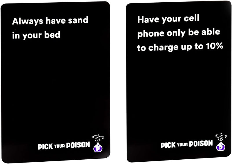 Pick Your Poison: The What Would You Rather Do Party Game [Party Game]