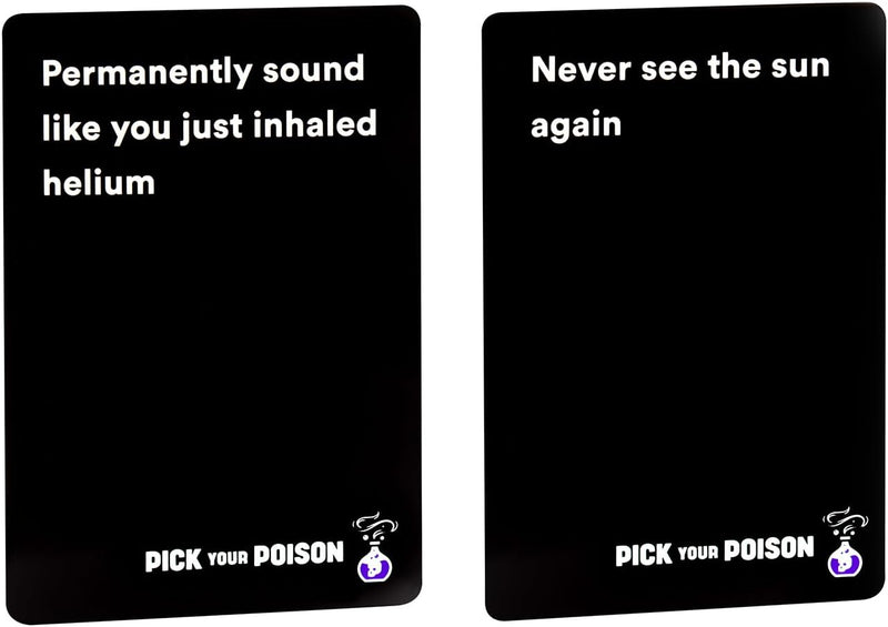 Pick Your Poison: The What Would You Rather Do Party Game [Party Game]