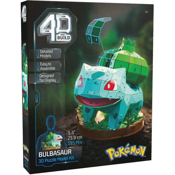 Pokémon Bulbasaur 3D Puzzle Model Kit (4D Build)