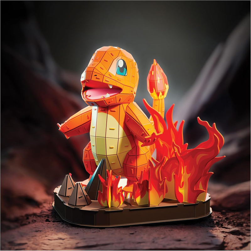Pokémon Charmander 3D Puzzle Model Kit (4D Build)
