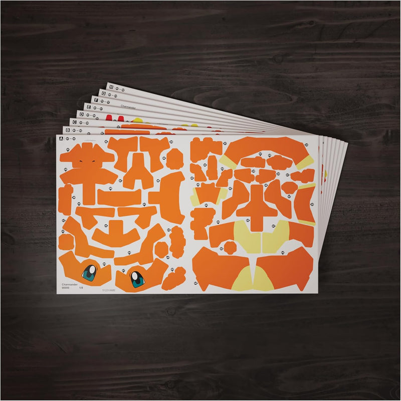 Pokémon Charmander 3D Puzzle Model Kit (4D Build)
