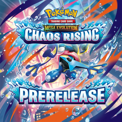 Pokémon Prerelease Event – Mega Evolution: Chaos Rising - Thursday, May 14th 6:00 PM *Event Ticket*
