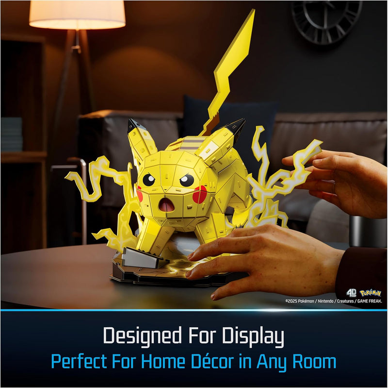 Pokémon Pikachu 3D Puzzle Model Kit (4D Build)