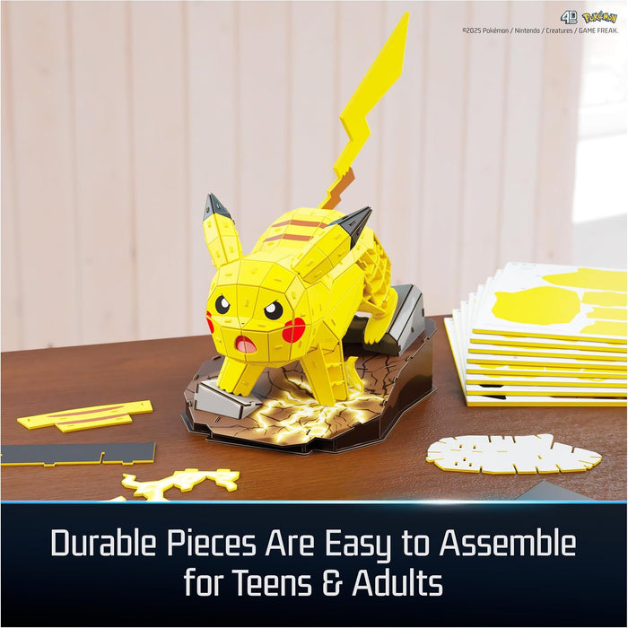 Pokémon Pikachu 3D Puzzle Model Kit (4D Build)