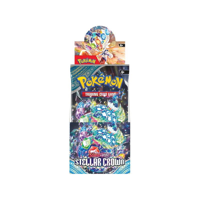 Pokémon Scarlet & Violet: Stellar Crown - 18-Pack Half Booster Box