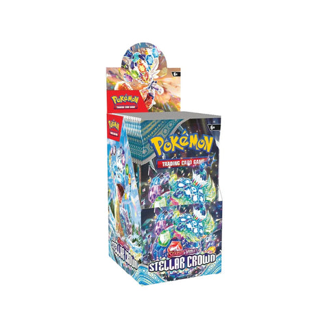 Pokémon Scarlet & Violet: Stellar Crown - 18-Pack Half Booster Box