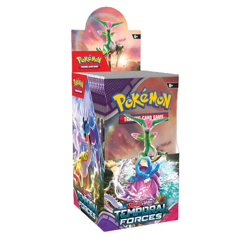 Pokémon Scarlet & Violet: Temporal Forces - 18-Pack Half Booster Box