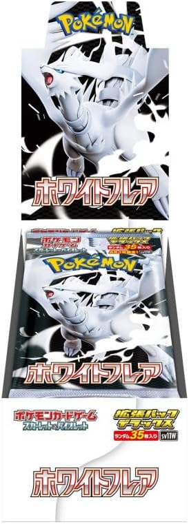Pokmon Scarlet & Violet: White Flare (SV11w) - Deluxe Booster Box (Ja Pokmon Scarlet & Violet: White Flare (SV11w) - Deluxe Booster Box (Ja