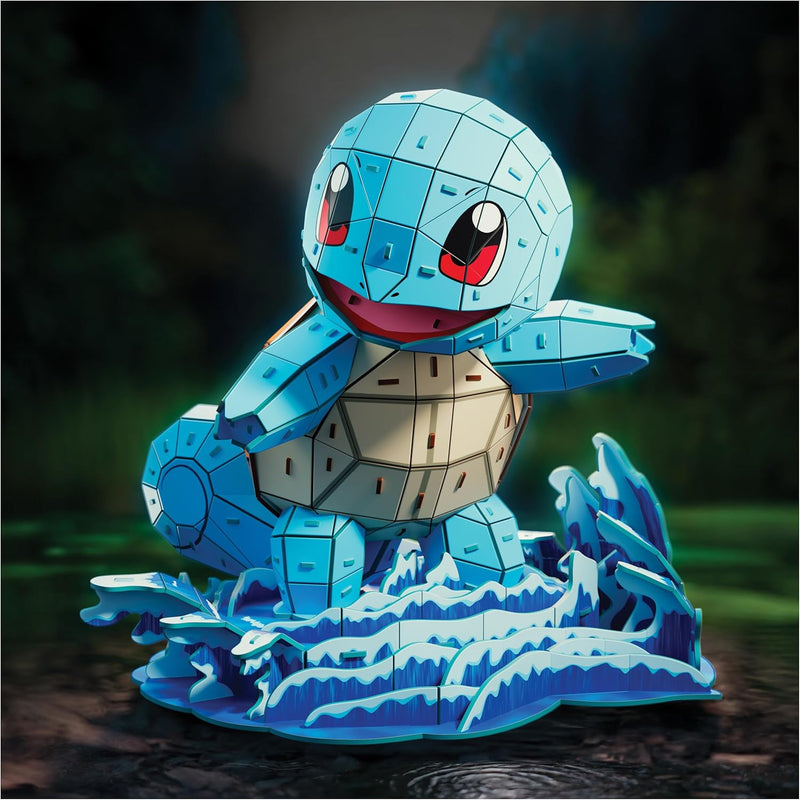 Pokémon Squirtle 3D Puzzle Model Kit (4D Build)