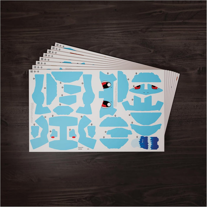 Pokémon Squirtle 3D Puzzle Model Kit (4D Build)