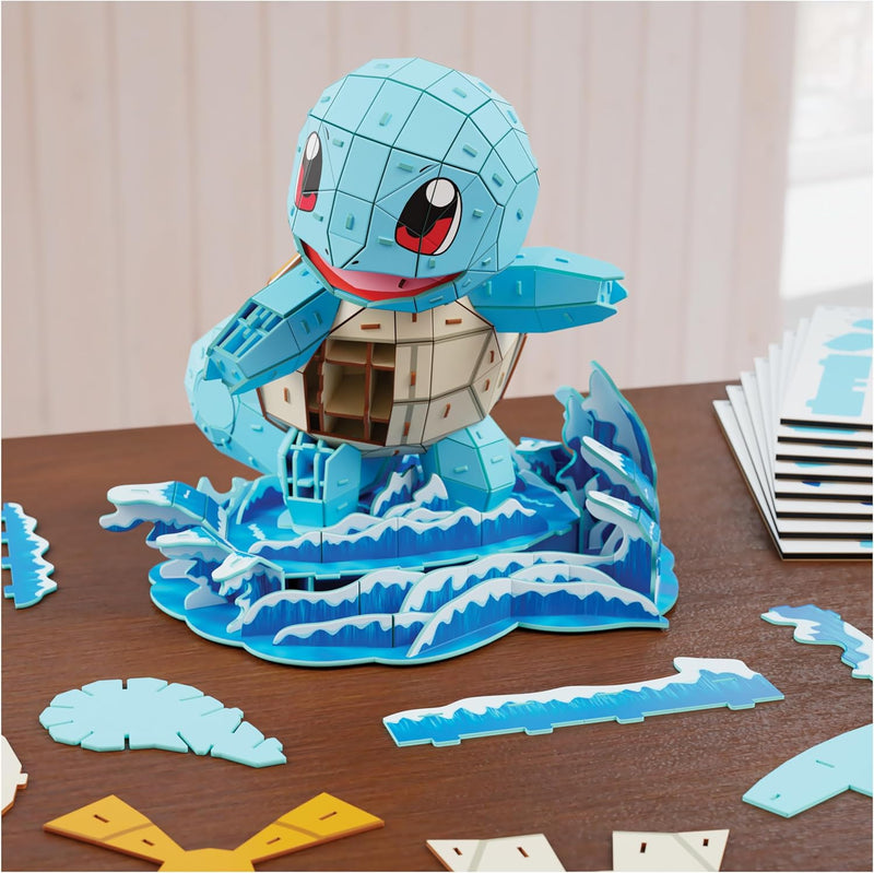 Pokémon Squirtle 3D Puzzle Model Kit (4D Build)
