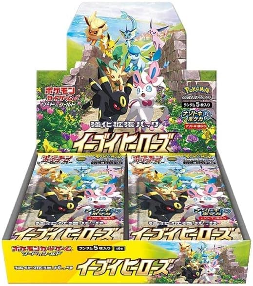 Pokémon Sword & Shield: Eevee Heroes (S6a) - Booster Box (Japanese)