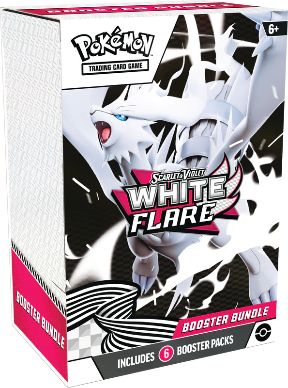 Pokémon Scarlet & Violet: White Flare- 6-Pack Booster Bundle