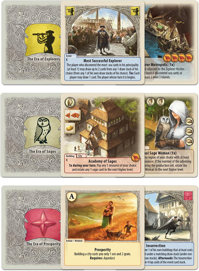 Rivals for CATAN Age of Enlightenment Expansion Card Game [Board Game]