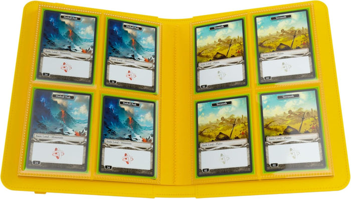 Gamegenic Prime Album 8-Pocket: Yellow