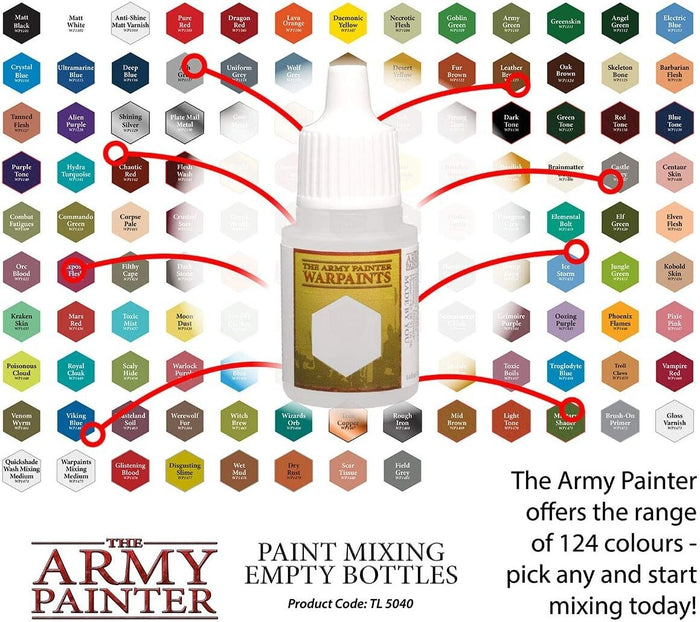 Army Painter: Paint Mixing Empty Bottles