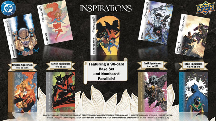 Upper Deck Entertainment Inspirations: The World of DC Hobby Box