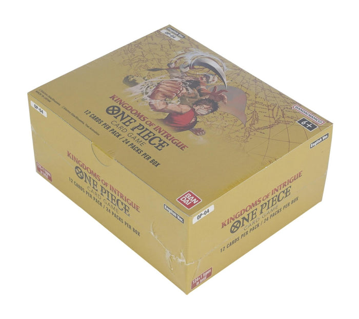 One Piece Card Game: OP-04 Kingdoms of Intrigue Booster Box (24 Packs)