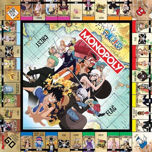 Monopoly: One Piece Edition Board Game