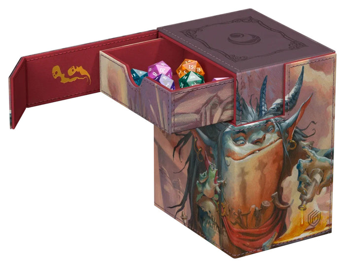 Gamegenic Lorwyn Eclipsed Grub, Storied Matriarch Flip n Tray 133 Commander Deck Box