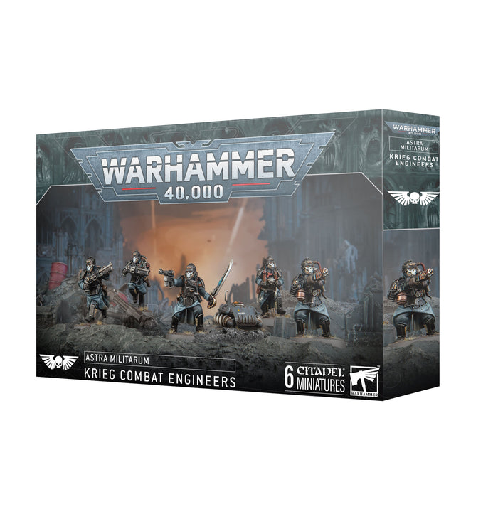 Warhammer 40,000: Astra Militarum Krieg Combat Engineers (10 Miniatures)