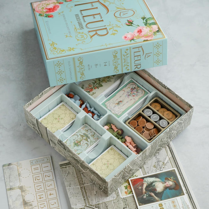 La Fleur Rococo Gardens Board Game (1-4 Players)