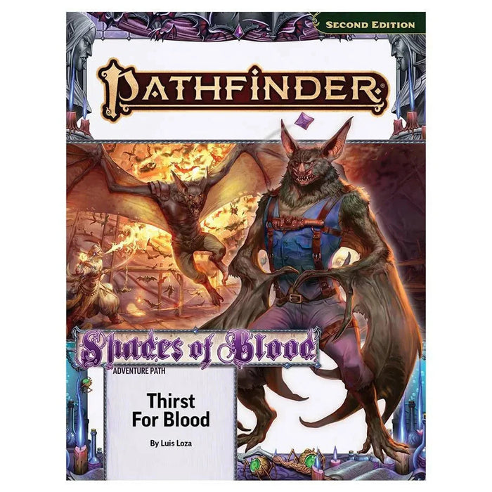 Paizo Inc. Pathfinder Adventure Path: Thirst for Blood Trade Paperback