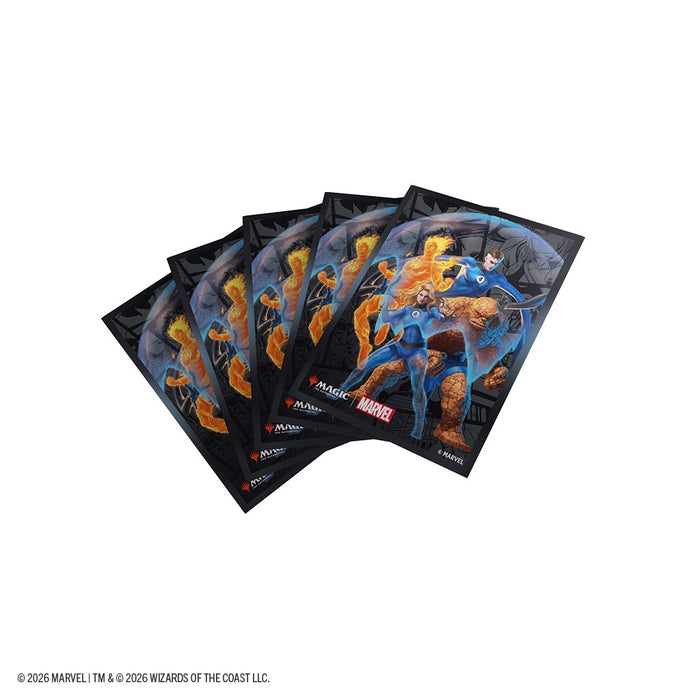 Gamegenic Marvel Super Heroes Premium Art Sleeves: The Fantastic Four (100 Count)