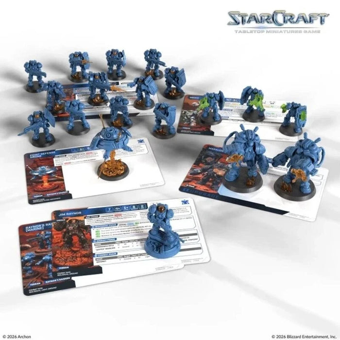 StarCraft: The Miniatures Game - Founders Edition: Two Player Starter Set