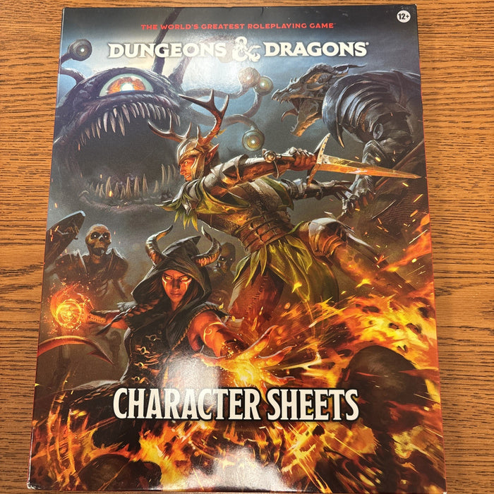 Dungeons & Dragons: Character Sheets 2024