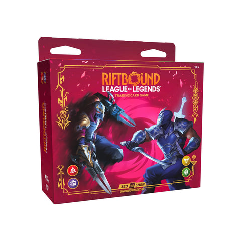 Riftbound - League of Legends TCG: Vendetta Showdown Decks - Zed vs Shen