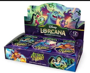 Disney Lorcana: Attack of the Vine Booster Box (24 Packs)