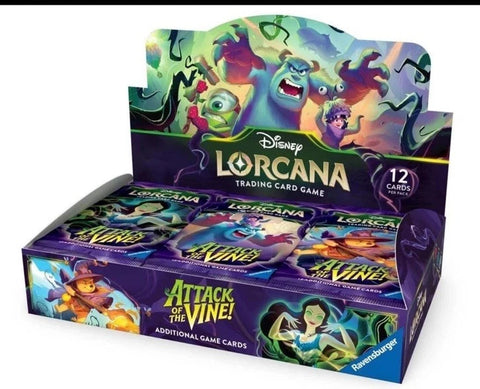 Disney Lorcana: Attack of the Vine Booster Box (24 Packs)