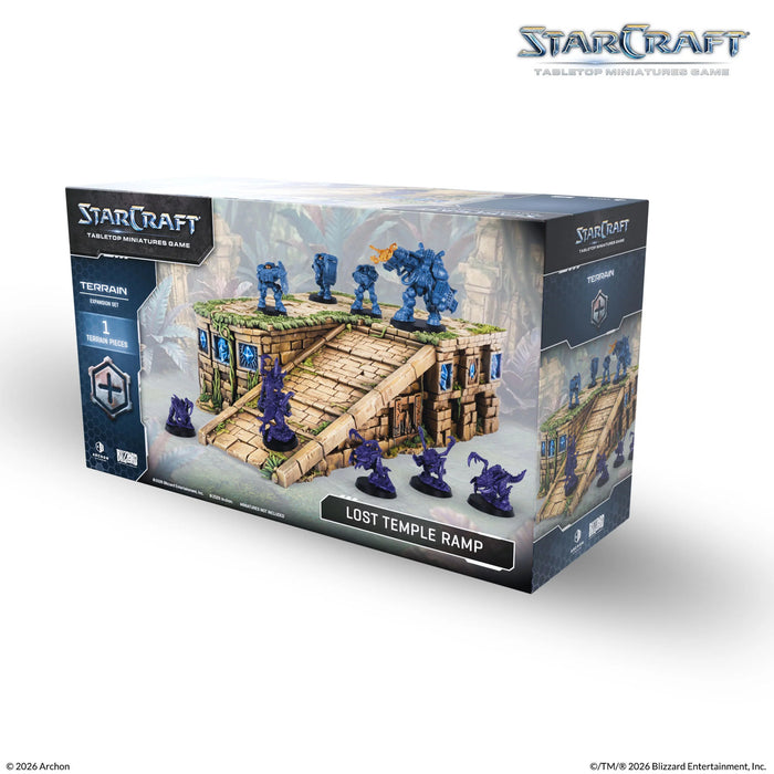Archon Studio StarCraft: Tabletop Miniatures Game - Lost Temple Ramp Terrain Expansion