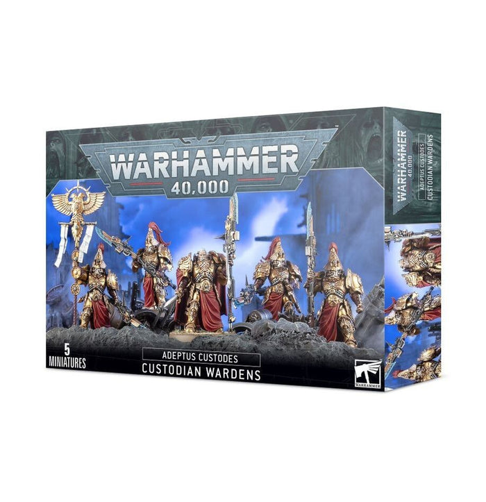 Games Workshop Warhammer 40K: Custodian Wardens Miniatures (5 Models)