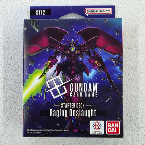 Bandai Gundam TCG: Starter Deck ST12 Raging Onslaught