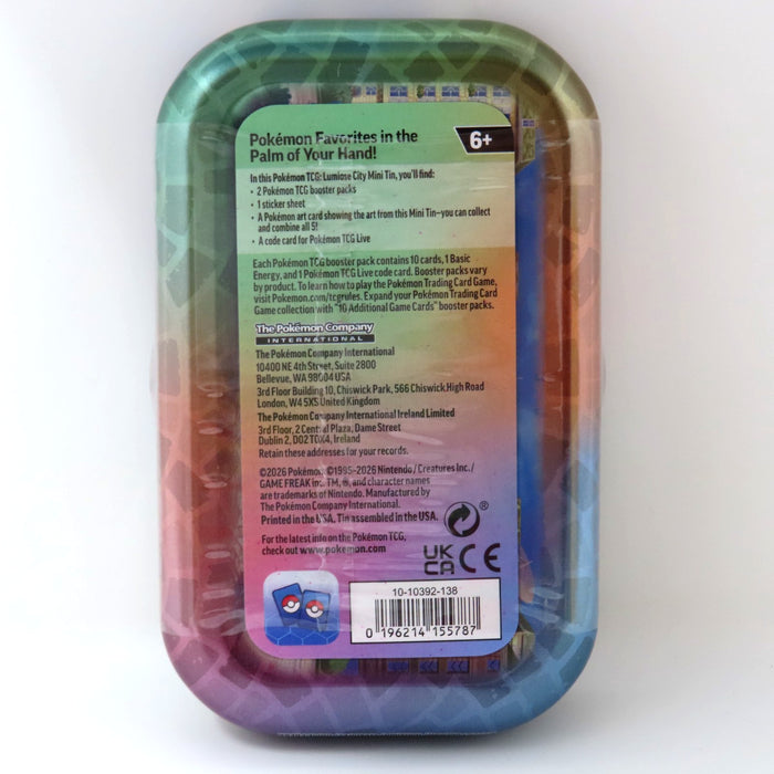Pokemon TCG: Lumiose City Mini Tin - Meganium and Meowstic