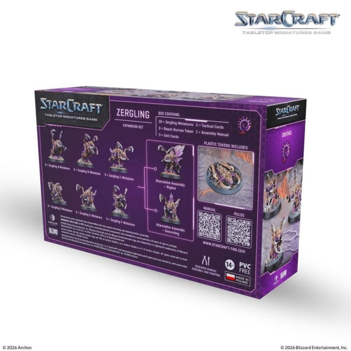 StarCraft: The Miniatures Game - Wave 1 Zerg Zergling Expansion