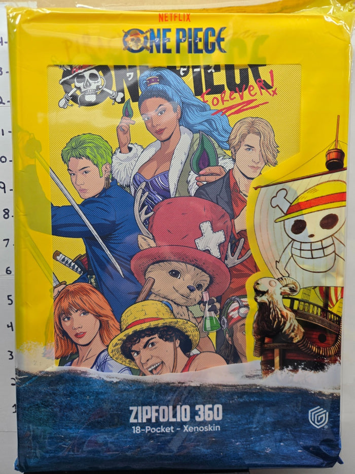 Ultimate Guard Netflix One Piece Crew Zipfolio 360: 18-Pocket Xenoskin