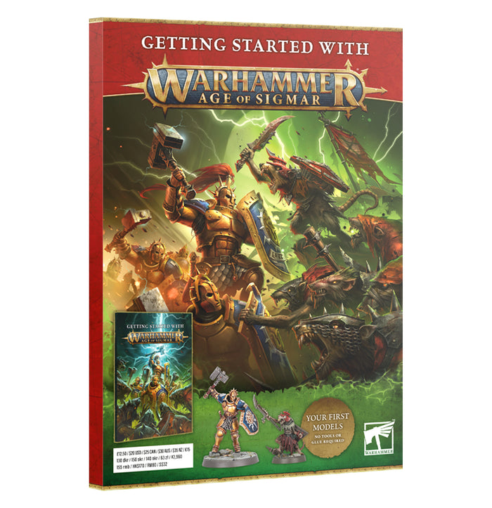 Games Workshop Warhammer Age of Sigmar: Getting Started With 4th Edition Board Game