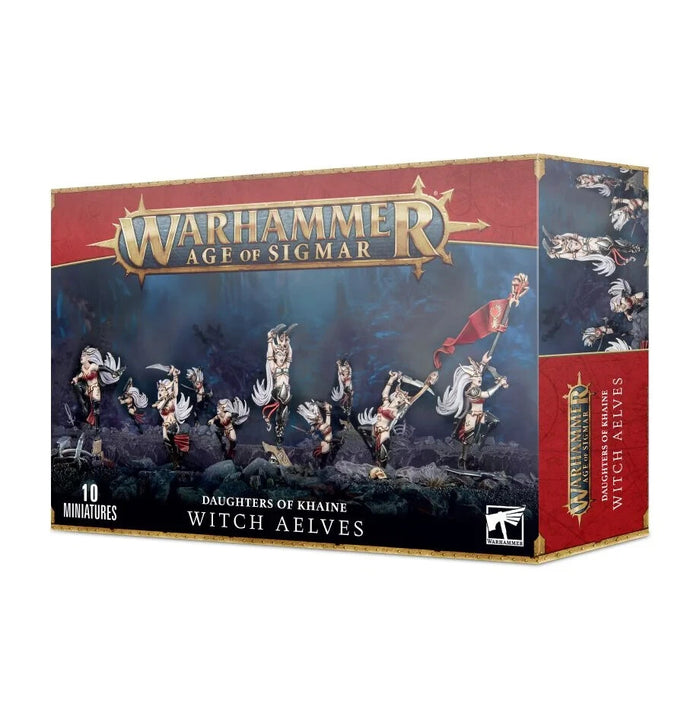 Games Workshop Warhammer Age of Sigmar: Witch Aelves Daughters of Khaine (10 Models)