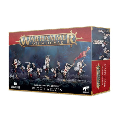 Games Workshop Warhammer Age of Sigmar: Witch Aelves Daughters of Khaine (10 Models)