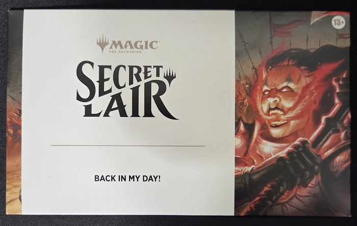 Magic: The Gathering - Secret Lair: Back in My Day Non-Foil Booster Box