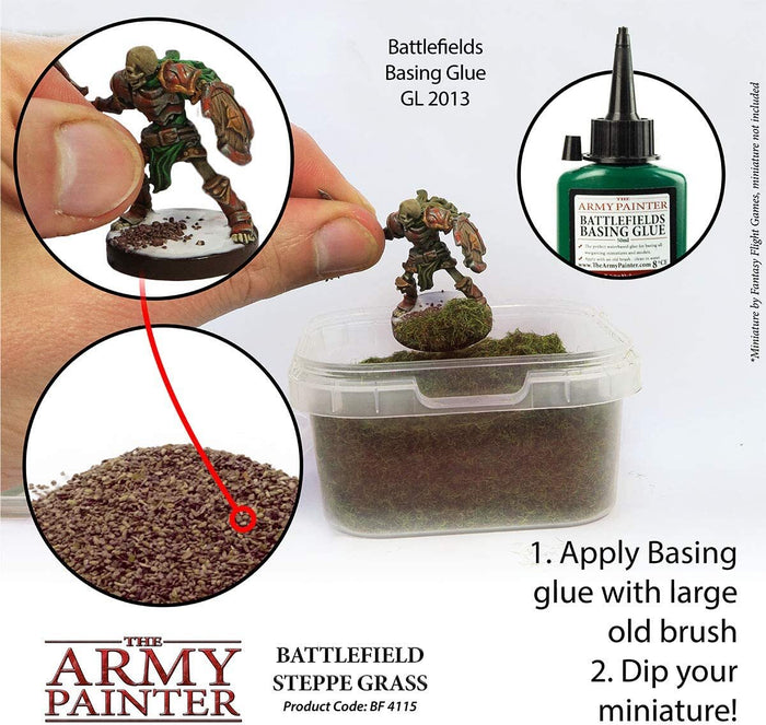 The Army Painter Battlefields: Miniature Diorama Basing Scenery Flock