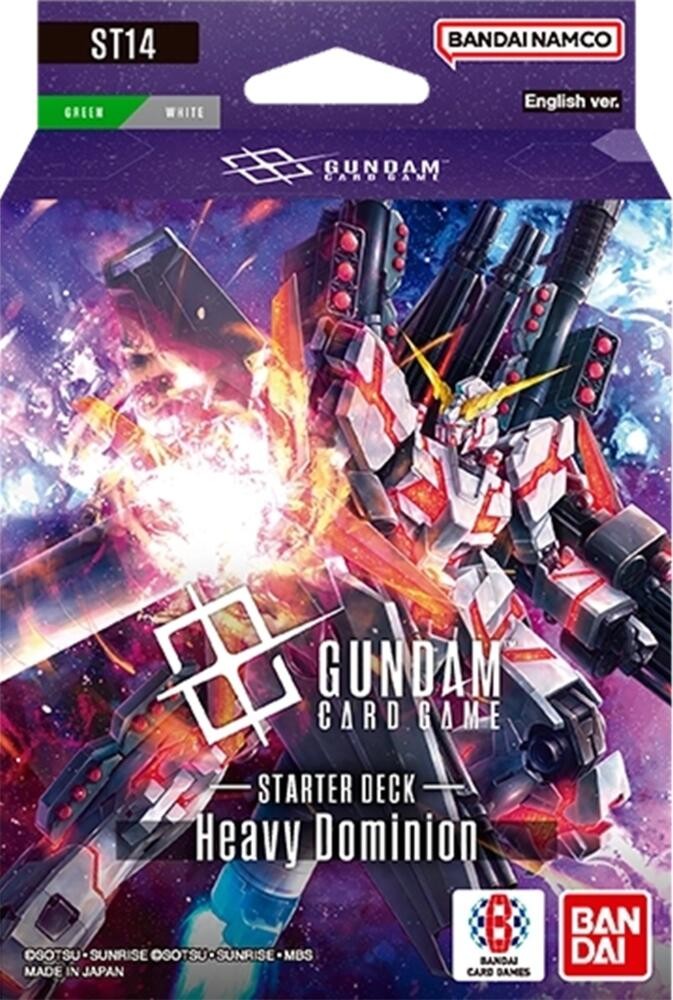 Bandai Gundam Card Game: Starter Deck 14 Heavy Dominion