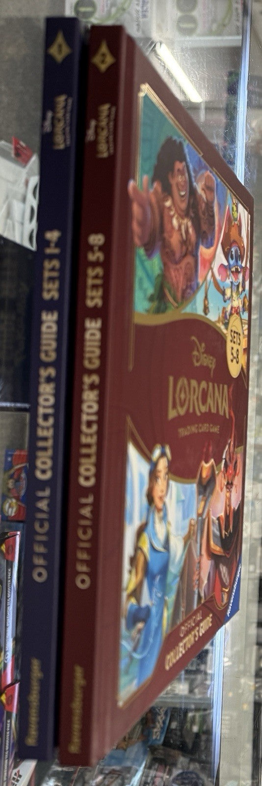 Disney Lorcana Official Collectors Guide: Volumes 1-8 Hardcover Book Set