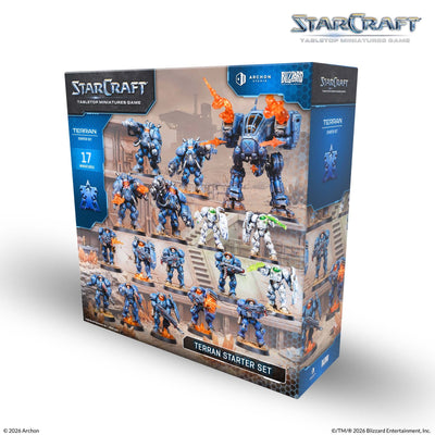 Archon Studio Starcraft Terran Starter Set: Board Game