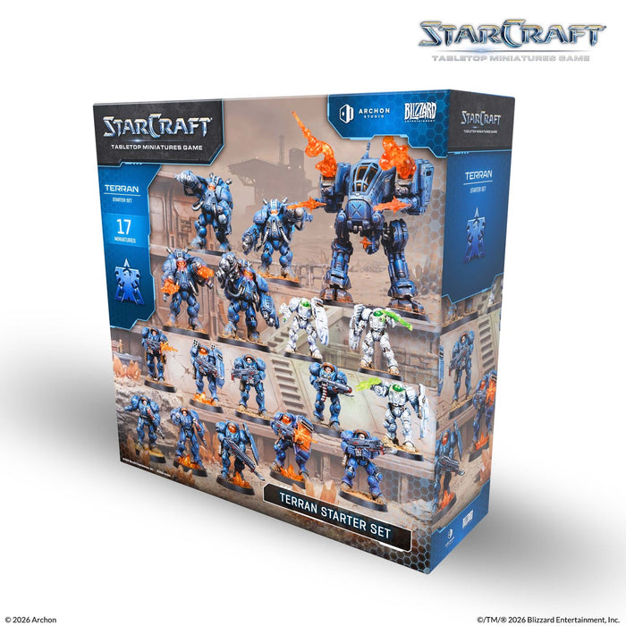 Archon Studio Starcraft Terran Starter Set: Board Game