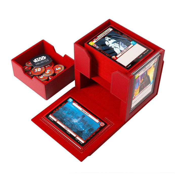 Gamegenic Star Wars: Unlimited - Deck Pod Red