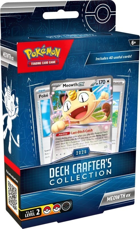 Pokemon Deck Crafter's Collection: Meowth ex